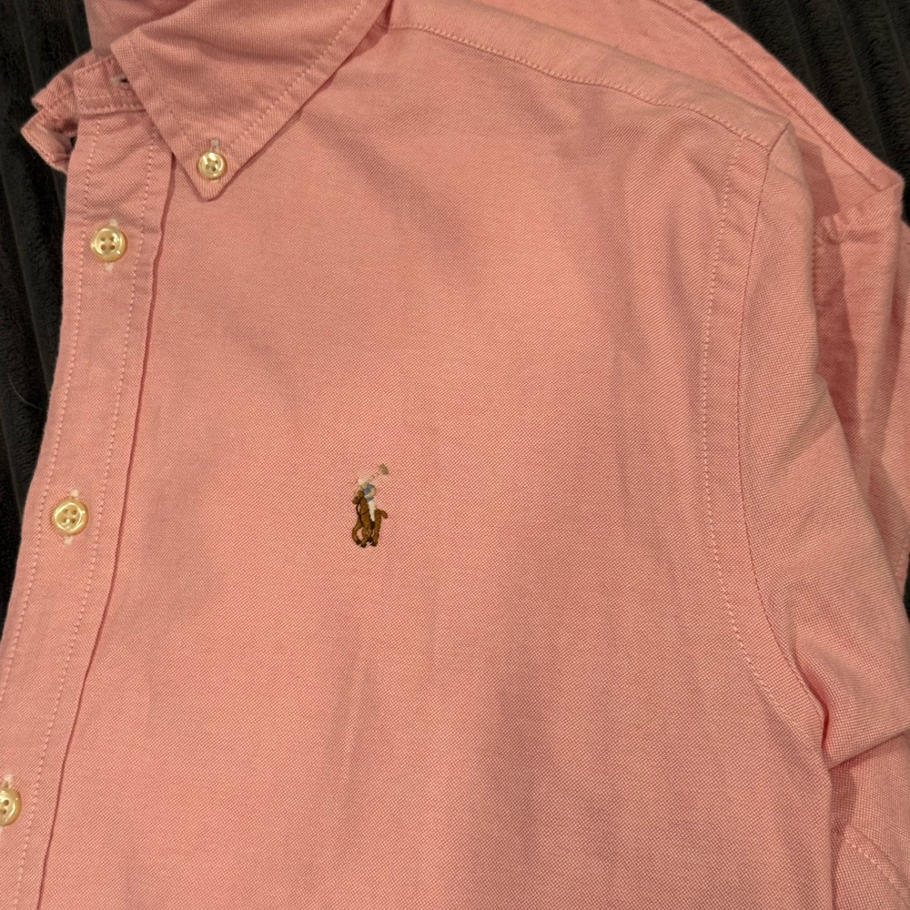 Ralph Lauren Pink Casual Button Down Shirt